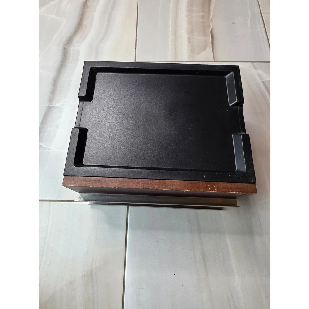 Starbucks Coffee Pod Drawer Organizer Wood Top Metal Storage 12 Capacity A2‎